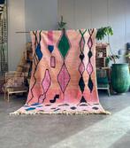 Roze abstract Marokkaans Berber Boujad tapijt modern tapijt