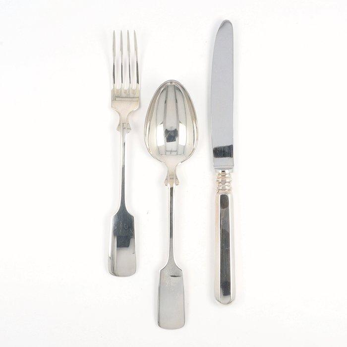 Robbe & Berking - Model Alt-Spaten - Bestekset (3) - .925, Antiek en Kunst, Antiek | Zilver en Goud