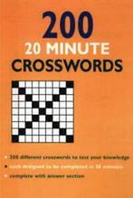 200 20-minute Crosswords (Paperback) softback), Verzenden