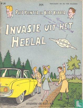 Piet Pienter en Bert Bibber - Invasie uit het heelal - 1965, Boeken, Stripverhalen, Gelezen, Eén stripboek, Verzenden