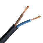 Vtlb 2x0,75 zwart 100m installatiekabel - h03vv-f