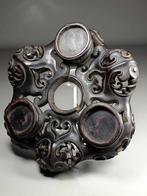 Architectonische basis - 1800-1850 - Houten sokkel voor, Antiek en Kunst