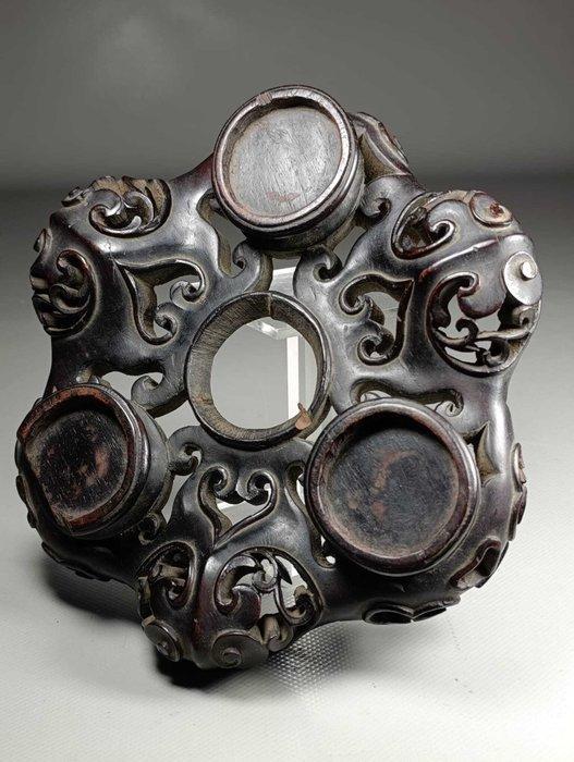 Architectonische basis - 1800-1850 - Houten sokkel voor, Antiek en Kunst, Antiek | Overige Antiek