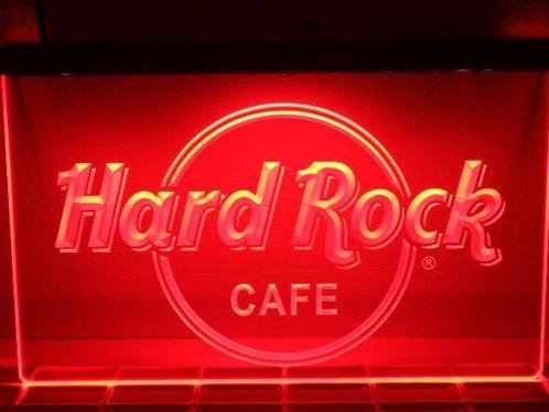 Hard Rock neon bord lamp LED verlichting reclame lichtbak *r, Huis en Inrichting, Lampen | Overige, Nieuw, Verzenden