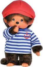 Monchhichi Marin Soft Toy 20 cm, Verzenden, Nieuw, Overige typen