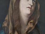 Italiaanse school (XVIII) - Madonna addolorata -olio su tela, Antiek en Kunst