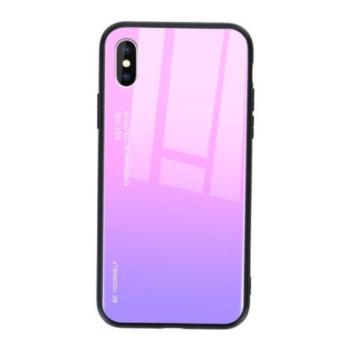 Xiaomi Mi 9 Lite Gradient Hoesje - TPU en 9H Glas -, Telecommunicatie, Mobiele telefoons | Hoesjes en Screenprotectors | Overige merken