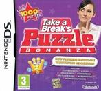 Take A Breaks Puzzle Bonanza (DS) PEGI 3+ Puzzle, Verzenden