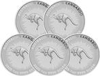 5 Troy Ounce - Zilver .999 - Kangourou 2025 - 155,5 gram -