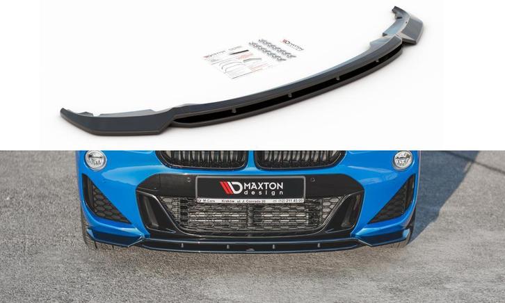 Front Splitter Lip Voor M Pakket BMW X2 F39 Maxton B8410, Auto-onderdelen, Carrosserie, Nieuw, BMW, Voor