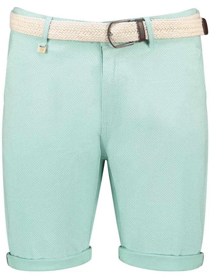 Geographical Norway Chino Bermuda Met Stretch Podex Minth, Kleding | Heren, Broeken en Pantalons, Verzenden