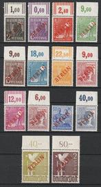 Berlijn 1949 - Complete serie BERLIN rood-opdruk, vrijwel