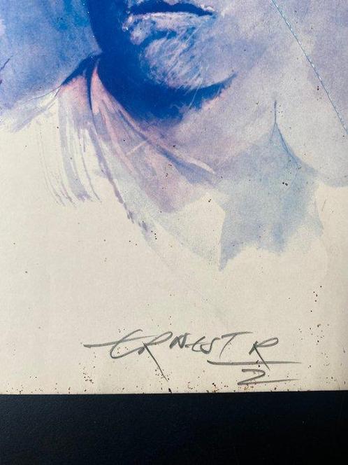 Ernest Pignon-Ernest (1942) - Arthur Rimbaud - (6 portraits, Antiek en Kunst, Kunst | Schilderijen | Modern