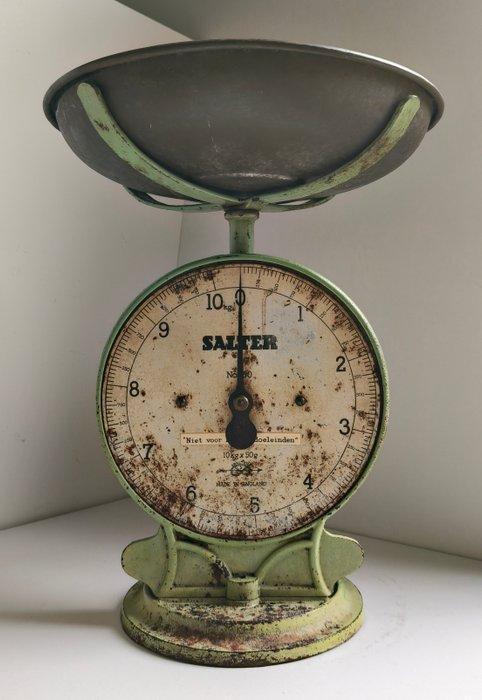 Weegschaal -  Model 50 - Staal - Salter Family Scale, Antiek en Kunst, Antiek | Wandborden en Tegels