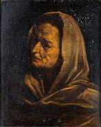 Pietro Bellotti (1625 - 1700) - Head of Old Woman (Study of