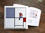 Jos Verheugen - Free after Mondrian, with Robin (M1077), Antiek en Kunst, Kunst | Schilderijen | Modern