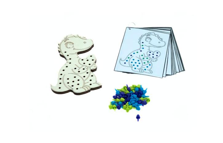 Houten Onderwijsmateriaal Dinosaurus met hartje, Enfants & Bébés, Jouets | Éducatifs & Créatifs, Enlèvement ou Envoi