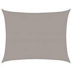 Groot Zonnezeil Lichtgrijs 6x8m - - Retour Deal!, Tuin en Terras, Verzenden, Nieuw
