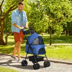 Hondenbuggy - Luxe Pet Stroller - Opvouwbaar - Roze, Dieren en Toebehoren, Ophalen of Verzenden, Nieuw