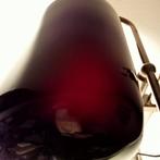 EOD-Holland - Bankierslamp - Notarislamp - Cassis-paars glas