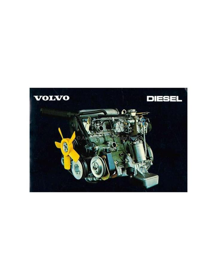 1980 VOLVO 240 DIESEL HANDLEIDING NEDERLANDS, Autos : Divers, Modes d'emploi & Notices d'utilisation