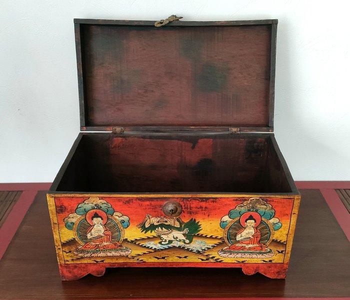 Opbergkoffer - Hout - China (Zonder Minimumprijs), Antiek en Kunst, Antiek | Overige Antiek