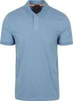 BOSS Passenger Polo Open Blauw maat Maat 52/54 (L) Heren, Kleding | Heren, Polo's, Maat 52/54 (L), BOSS, Nieuw, Verzenden