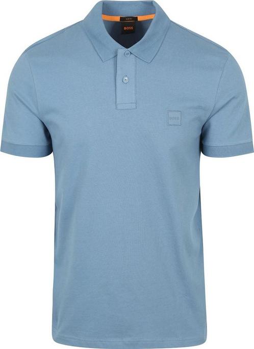 BOSS Passenger Polo Open Blauw maat Maat 52/54 (L) Heren, Kleding | Heren, Polo's, Blauw, Nieuw, Maat 52/54 (L), Verzenden