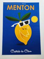 Gary - Travel Poster Menton French Riviera - Jaren 2010