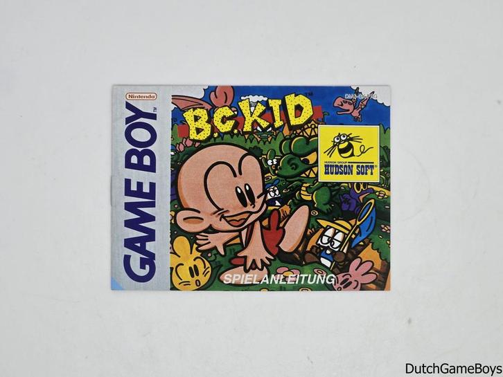 Gameboy Classic - B.C. Kid - FRG - Manual, Games en Spelcomputers, Games | Nintendo Game Boy, Gebruikt, Verzenden