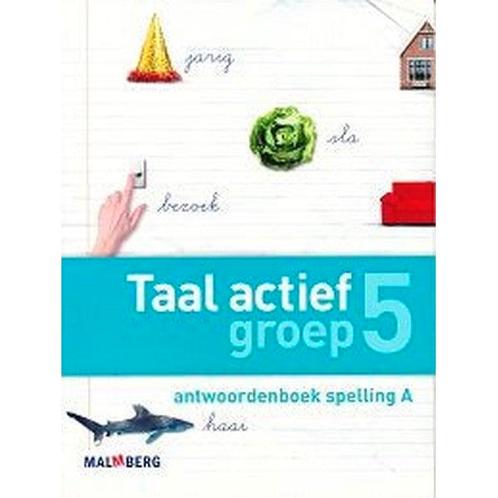 Taal Actief versie 4 Antwoordenboek Spelling 5A, Livres, Livres scolaires, Envoi