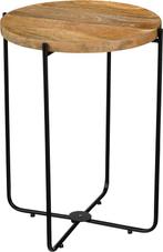 2dekans | Mica Decorations Armando Bijzettafel - H45 x Ø36, Ophalen of Verzenden, Nieuw