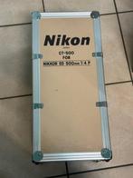 Nikon Nikkor ED 500mm f/4 P + teleconverter TC-14B Telelens, Nieuw