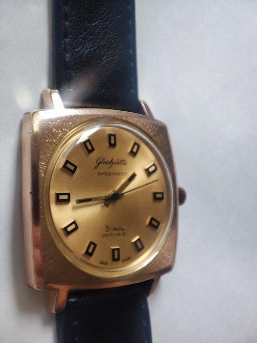 GLASHUTTE spezimatic cal. 734 - gold - plated - cal. 734 -, Handtassen en Accessoires, Horloges | Heren