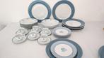 Richard Ginori - Eetservies voor 6 (33) - Porselein - Blauwe, Antiek en Kunst