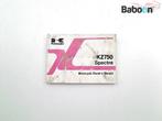 Instructie Boek Kawasaki Z 750 Spectre 1982-1983 (KZ750E), Gebruikt