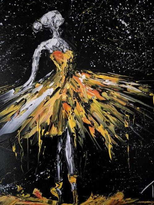 Laurent Pate (1970) - Beauté dansée, Antiek en Kunst, Kunst | Schilderijen | Modern