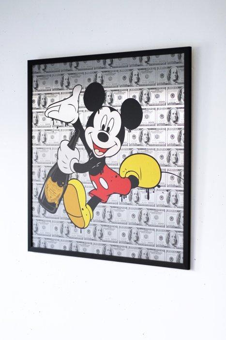 Suketchi - Disney Mickey Mouse Dom Perignon, Antiek en Kunst, Kunst | Schilderijen | Modern