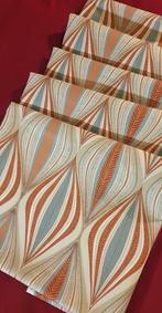 Art Deco stoffen exclusief - Mid-century patroon - 300x280cm, Nieuw
