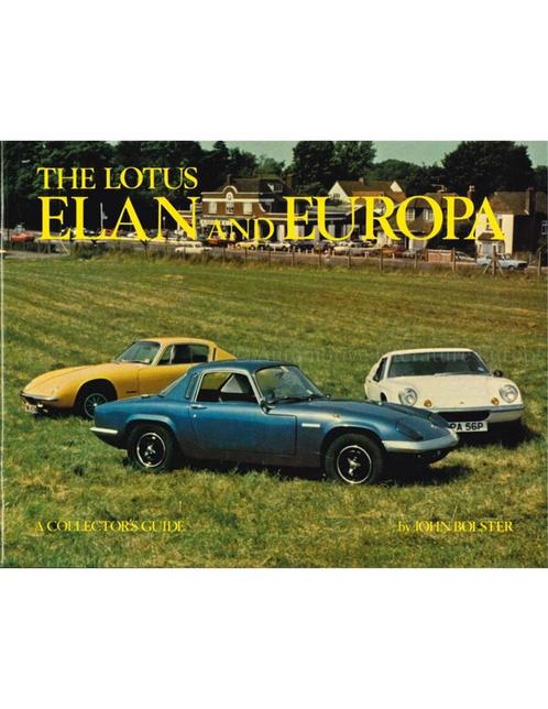 THE LOTUS ELAN AND EUROPA, Livres, Autos | Livres