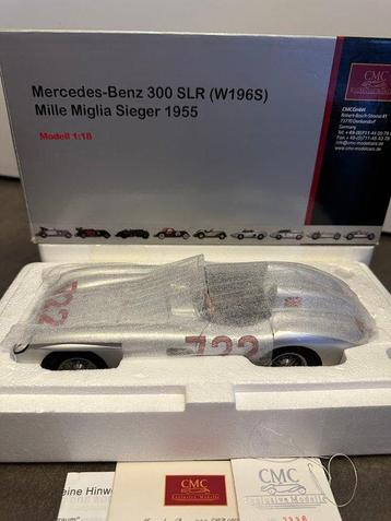 CMC 1:18 - Modelauto - Mercedes-Benz 300 SLR ( W196S ) M-066