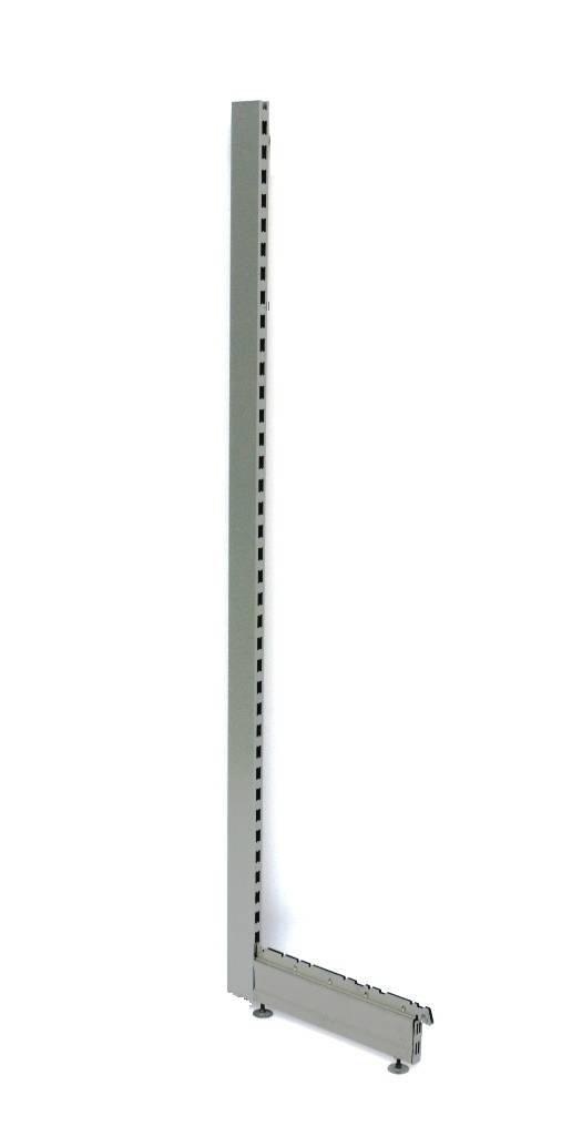 Staander/Stijl H211 + voet 67cm (Eindstuk om een rij af te, Zakelijke goederen, Kantoor en Winkelinrichting | Magazijn, Stelling en Opslag