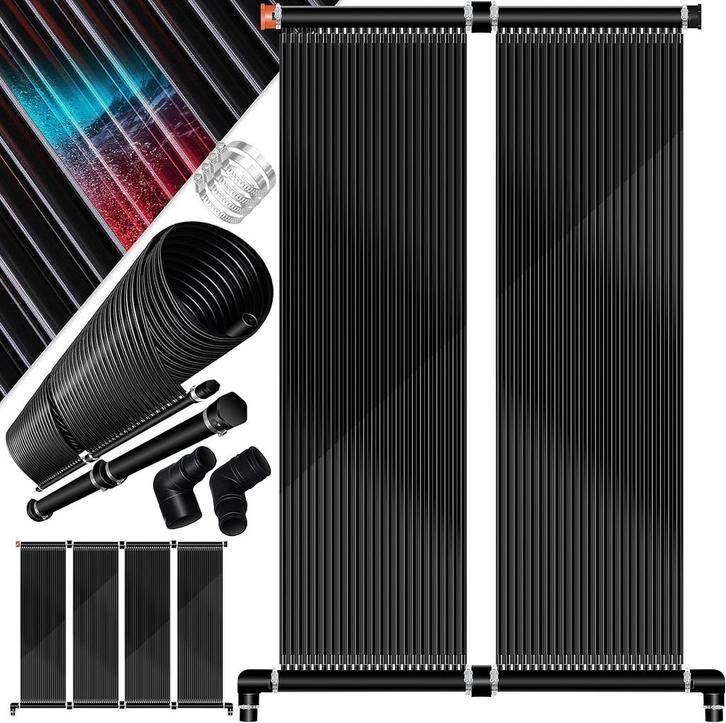 KESSER® Solar mat - Zwembadverwarming - 600x70cm - Zwart •, Tuin en Terras, Zwembad-toebehoren, Nieuw, Verzenden