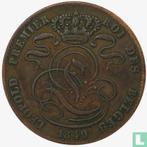 België 5 centimes 1849, Timbres & Monnaies, Monnaies | Belgique, Verzenden, Losse munt