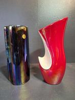 Vase (2) - Céramique - Deux magnifiques vans vintage