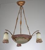 Muller Fréres, Luneville - Plafondlamp - F.M. 673 - Glas,
