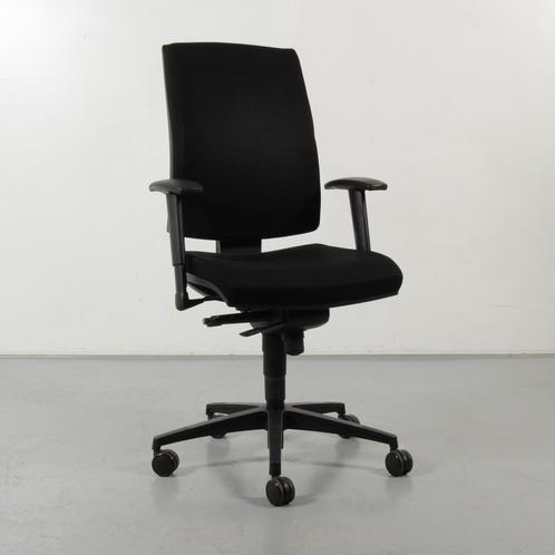 Beta bureaustoel, zwart, 1D armleggers, Maison & Meubles, Chaises de bureau, Enlèvement ou Envoi
