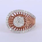 Bague - 18 carats Or jaune - 1.00ct. tw. Diamant (Naturelle), Nieuw