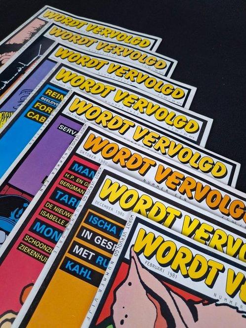 Wordt Vervolgd - 84 Revues de bandes dessinées - 1980/1981, Boeken, Stripverhalen