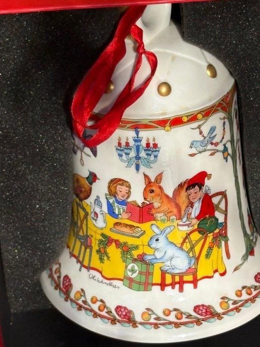 Hutschenreuter: gelimiteerde kerstklok maxi afmeting 21cm!,, Diversen, Kerst